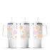 Pastel pumpkin floral tumbler cups, Master Maker Crafts wholesale craft supplies, fast shipping Ohio DIY Craft Warehouse