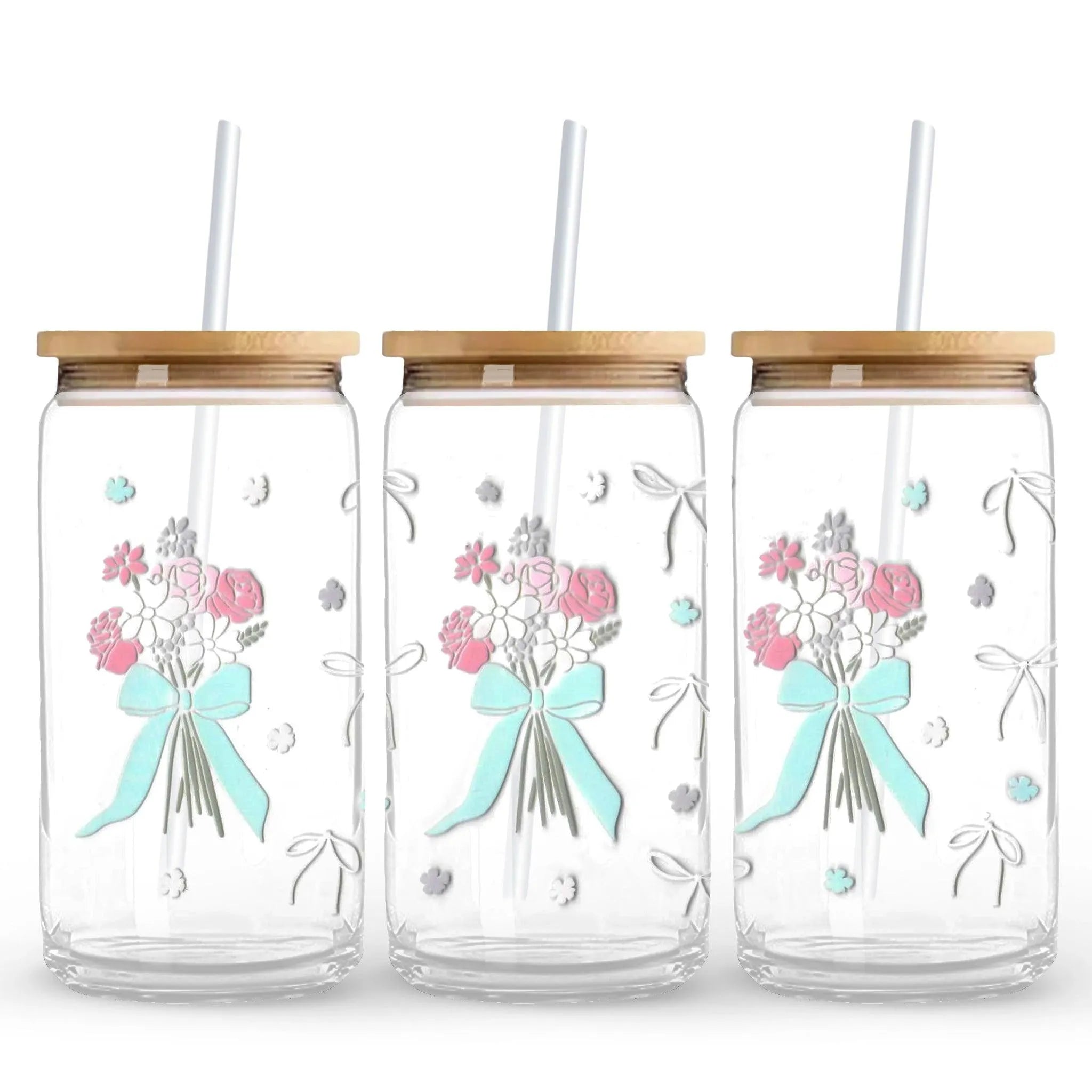 UV DTF Wrap - Pastel Tulip Bouquet - DIY Craft Warehouse DIY Craft Warehouse