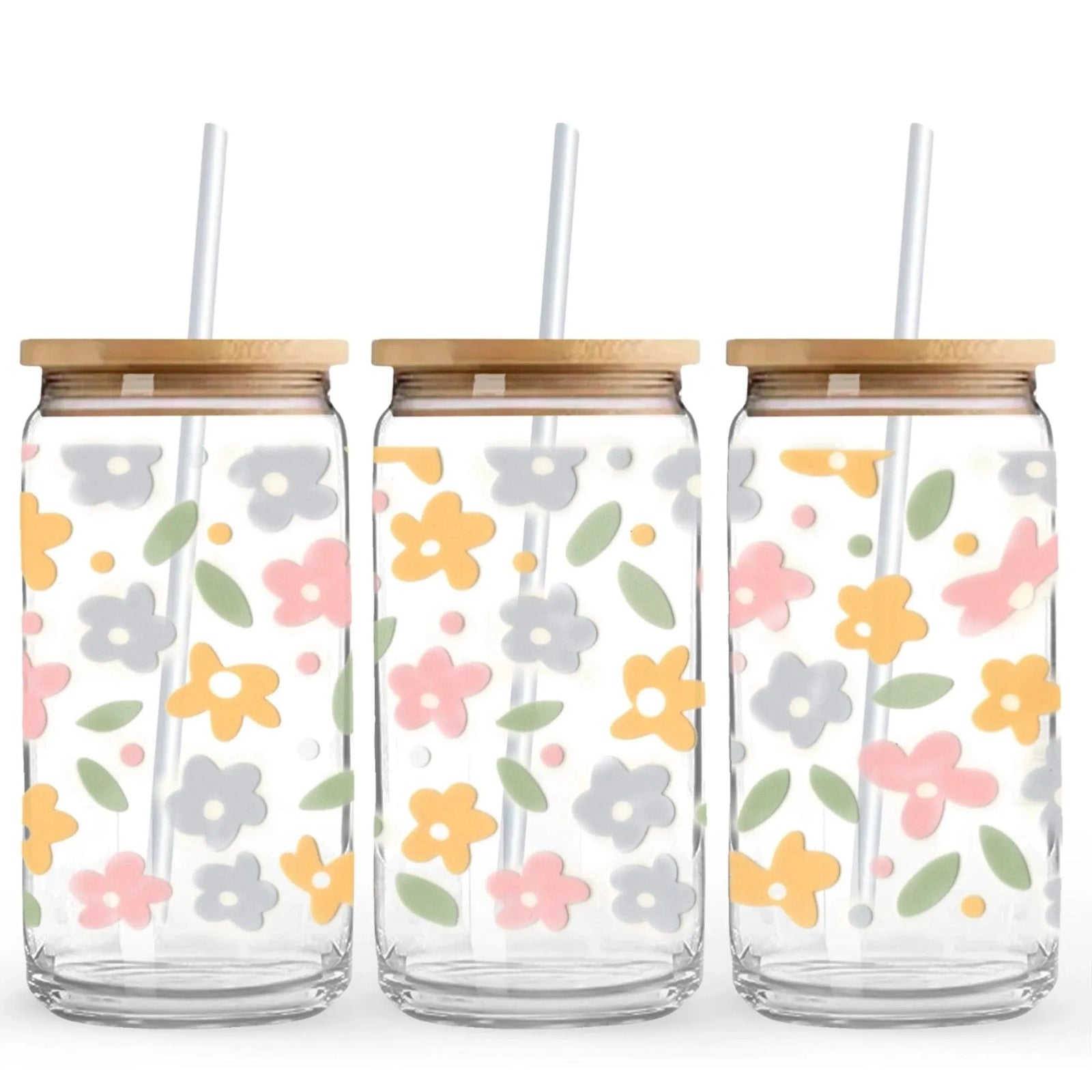 UV DTF Wrap - Pastel Daisy - DIY Craft Warehouse