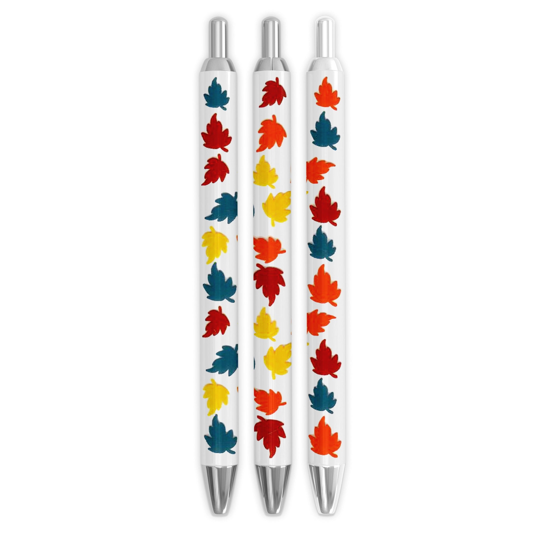 Master Maker Crafts -  UV DTF Pen Wrap Only - Autumn Leaves 5 Decals 4.25" x 1.25" (Pen NOT Inclued) | Master Maker Crafts - Wholesale Craft Supplies - Fast Shipping from Ohio DIY Craft Warehouse