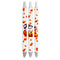 Master Maker Crafts -  UV DTF Pen Wrap Only - Ghostly Jack-O-Lantern 5 Decals 4.25" x 1.25" (Pen NOT Inclued) | Master Maker Crafts - Wholesale Craft Supplies - Fast Shipping from Ohio DIY Craft Warehouse