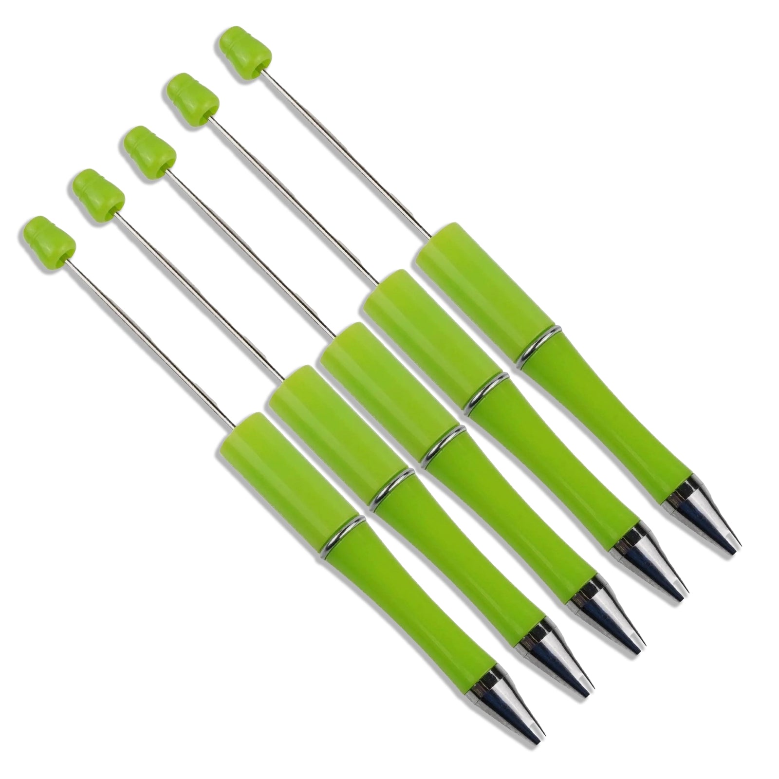 Pen Bead-Able - Lime (5 Pens) - DIY Craft Warehouse