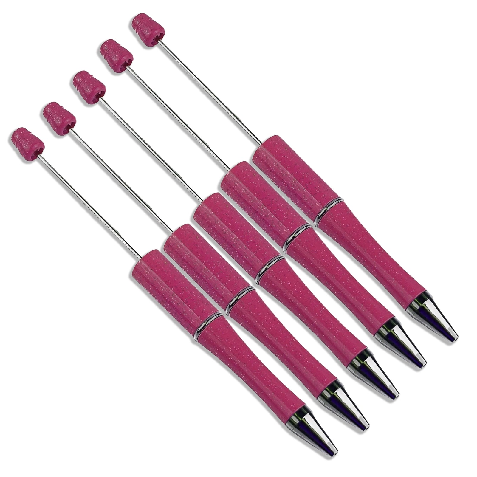 Pen Bead-Able - Plum (5 Pens) - DIY Craft Warehouse