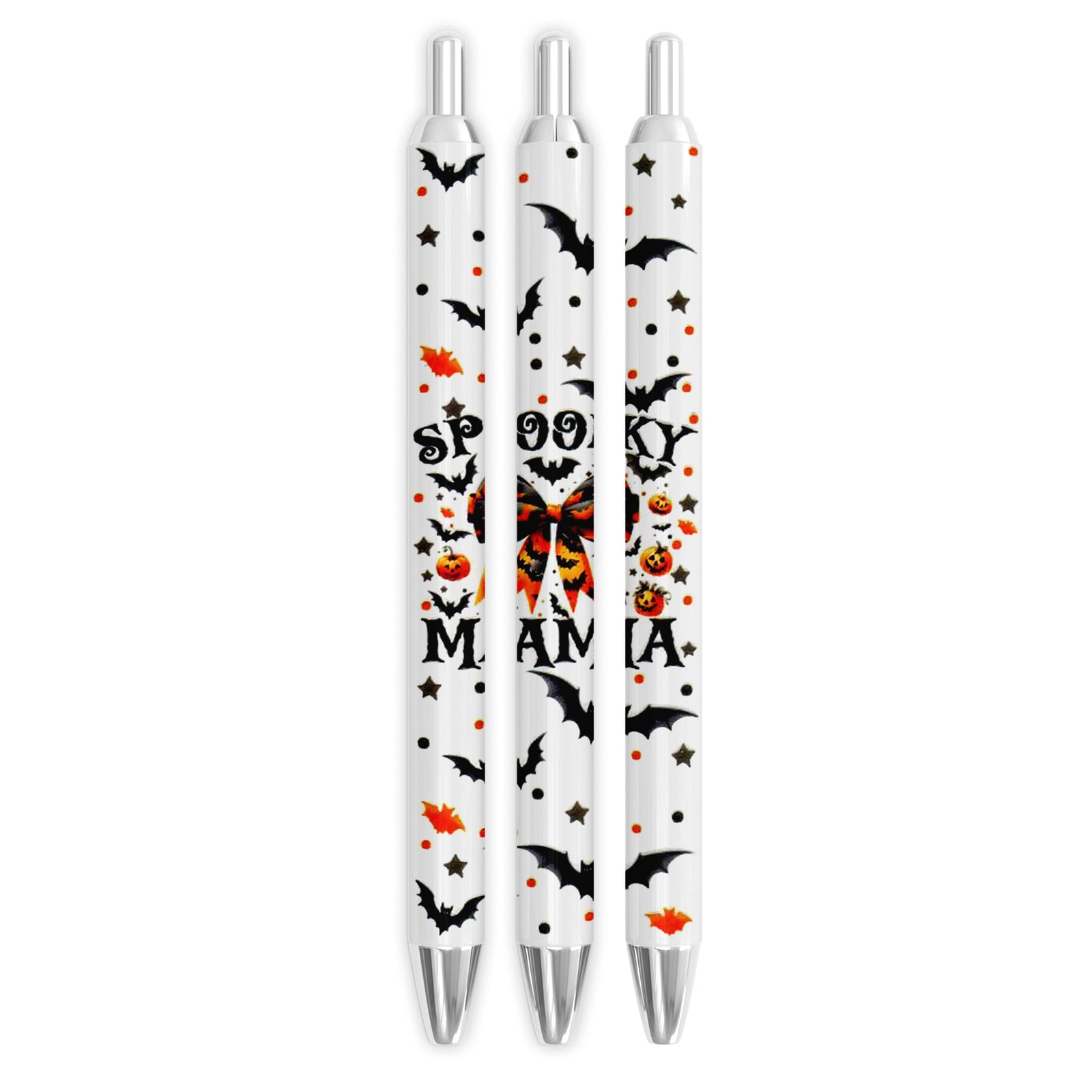 Master Maker Crafts -  UV DTF Pen Wrap Only - Spooky Mama 5 Decals 4.25