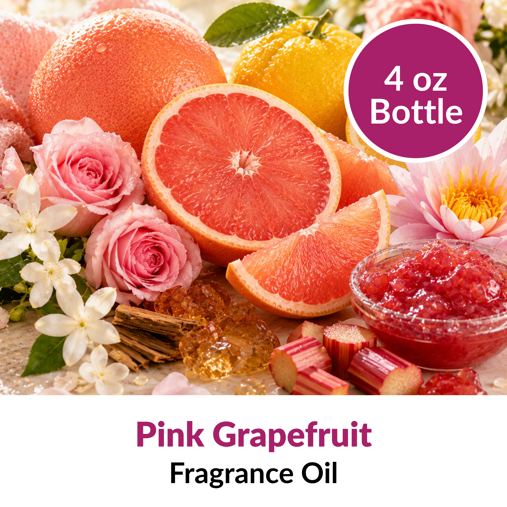 Pink Grapefruit Fragrance Oil (4 oz)