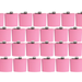 Master Maker Crafts -  6 oz Stainless Steel Hip Flask - Matte Pink  (25 Piece CASE) | Master Maker Crafts - Wholesale Craft Supplies - Fast Shipping from Ohio DIY Craft Warehouse