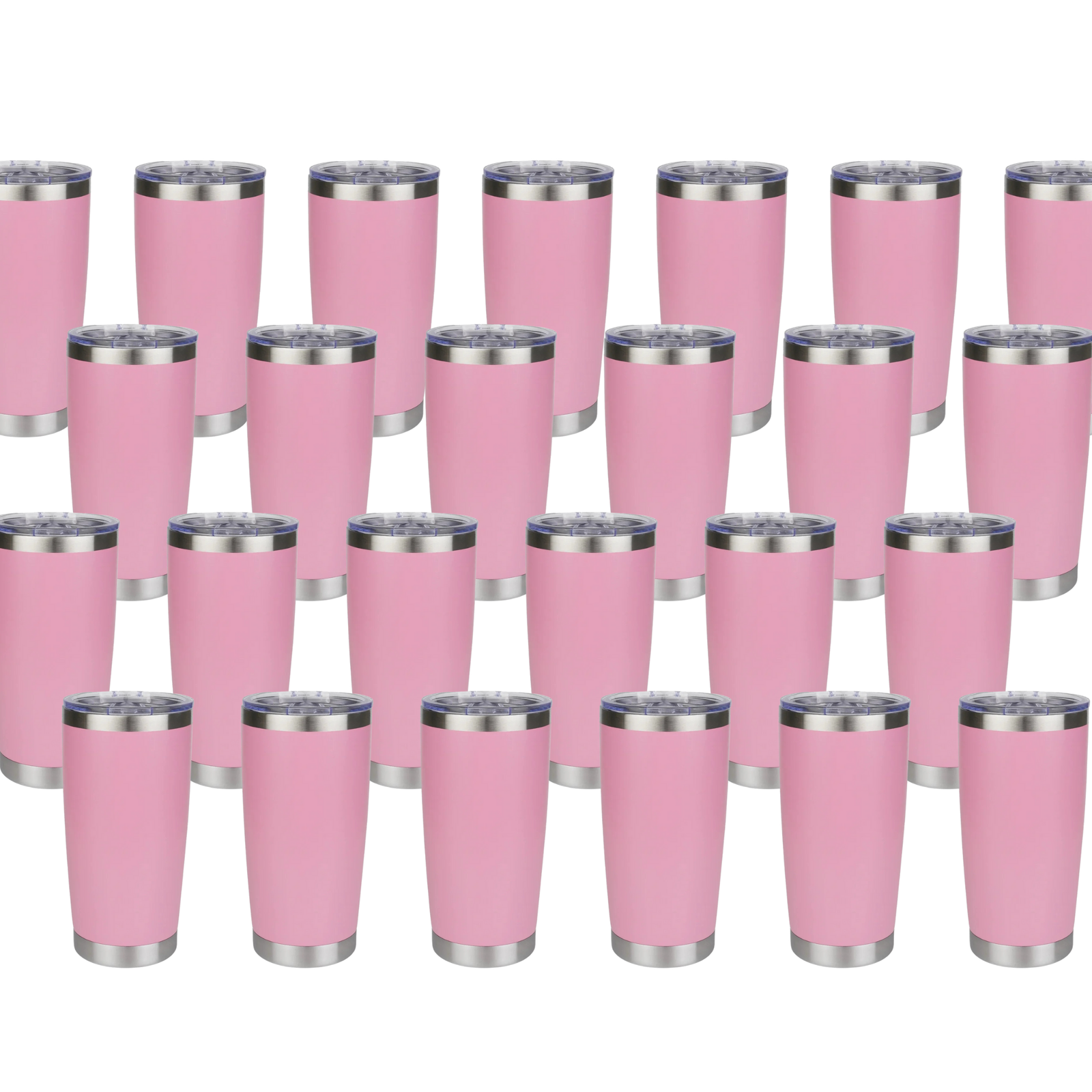 Master Maker Crafts -  20 oz Travel Tumbler - Pink (25 Piece CASE) | Master Maker Crafts - Wholesale Craft Supplies - Fast Shipping from Ohio