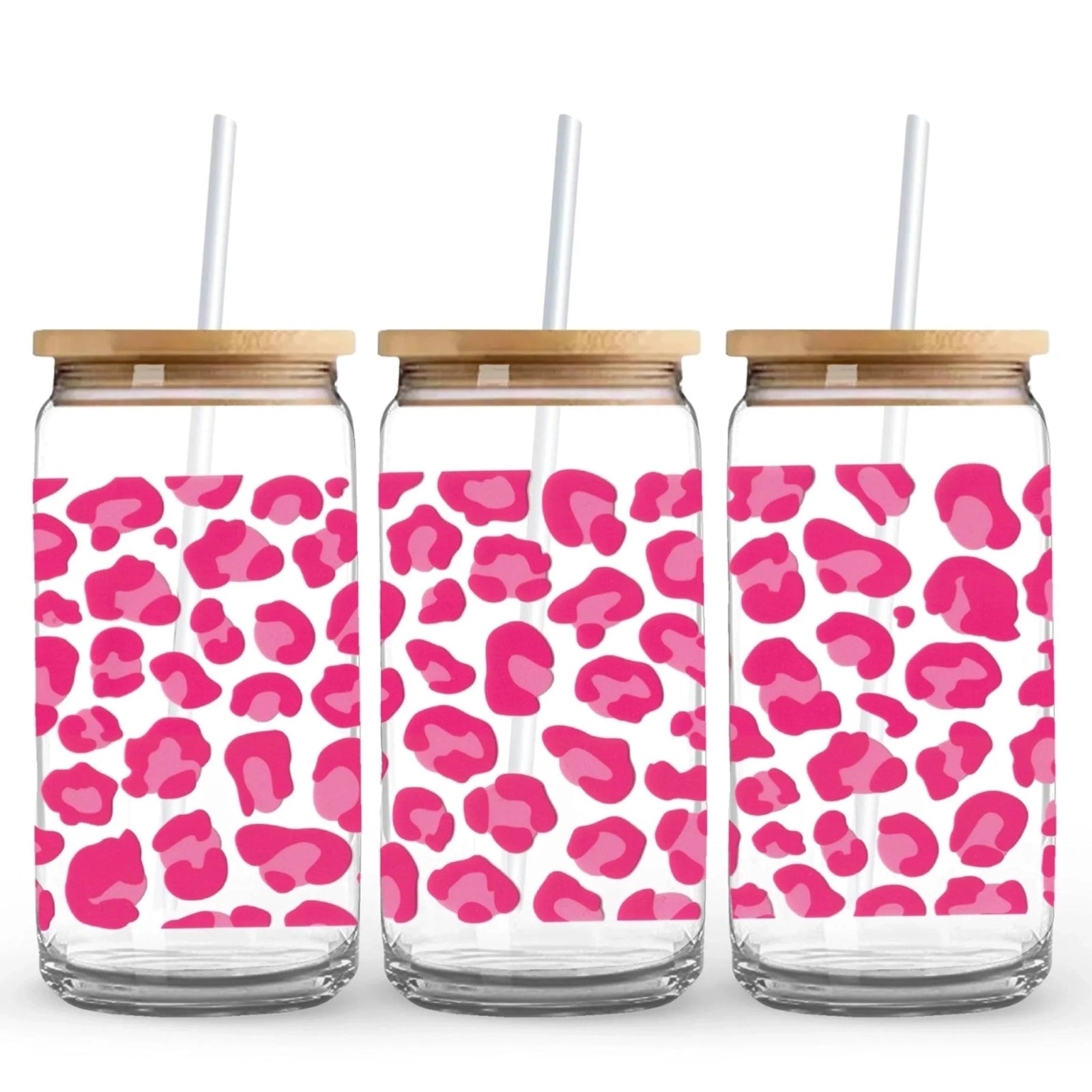 UV DTF Wrap - Pink Cheeta - DIY Craft Warehouse