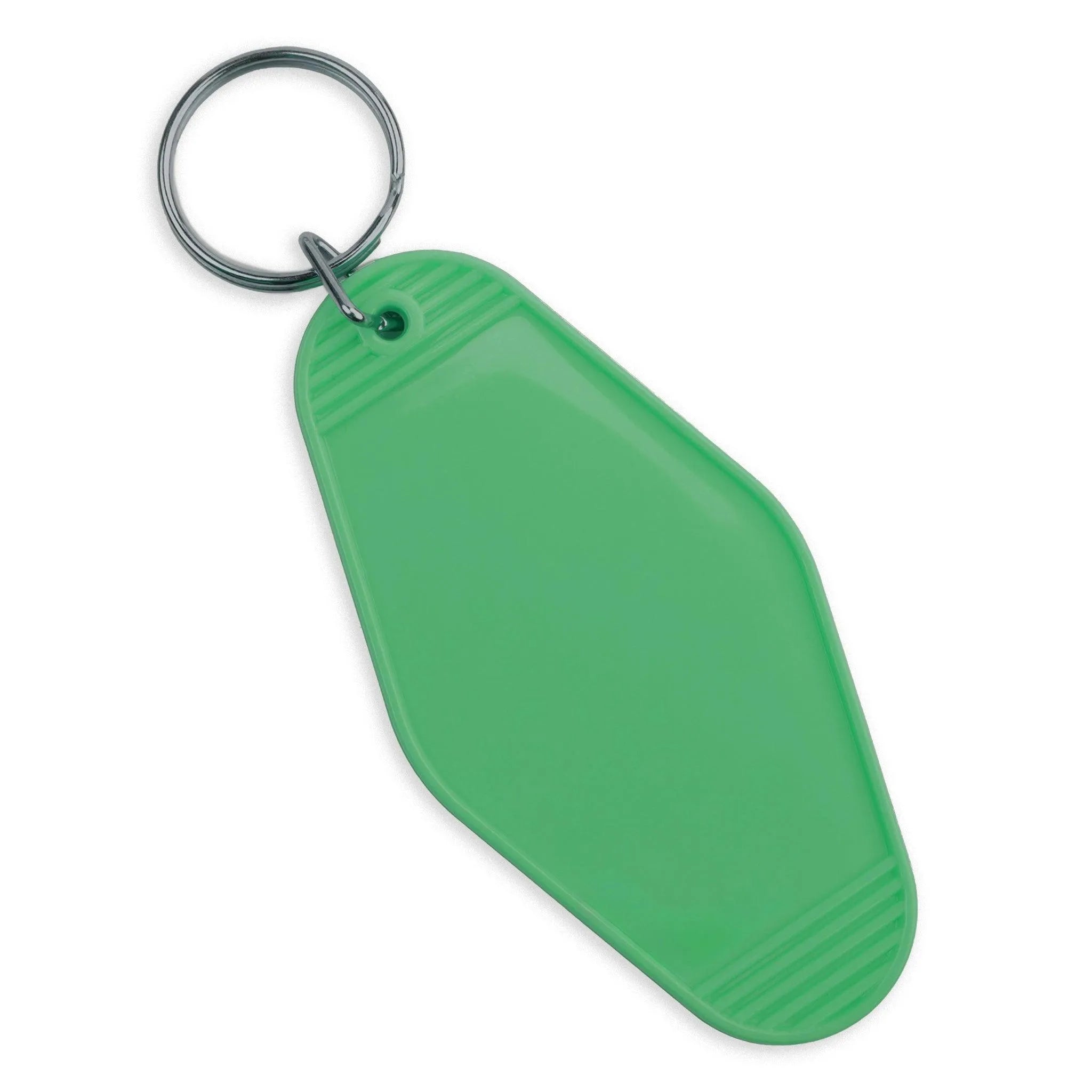 Retro Motel Keychain with Silver Ring - Light Green - DIY Craft Warehouse DIY Craft Warehouse
