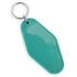 Retro Motel Keychain with Silver Ring - Sea Green - DIY Craft Warehouse DIY Craft Warehouse
