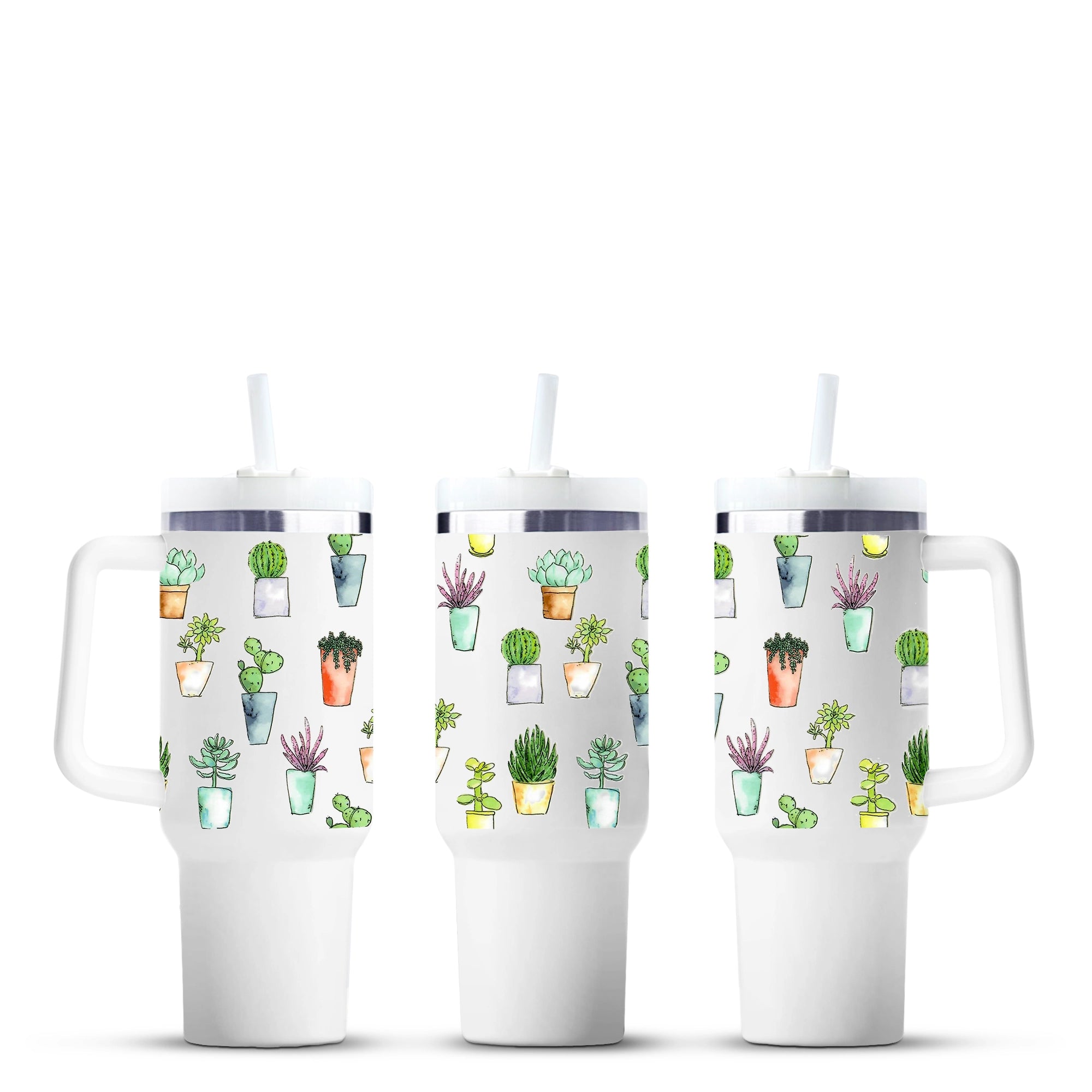 Potted plant tumbler wrap by Master Maker Crafts, wholesale craft supplies, fast shipping Ohio DIY Craft Warehouse