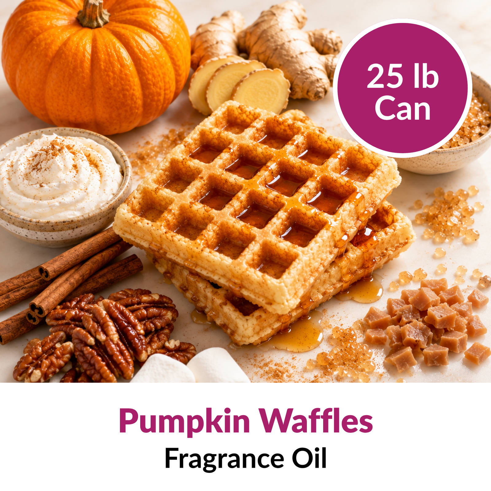 Pumpkin Waffles Fragrance Oil (25 lbs)