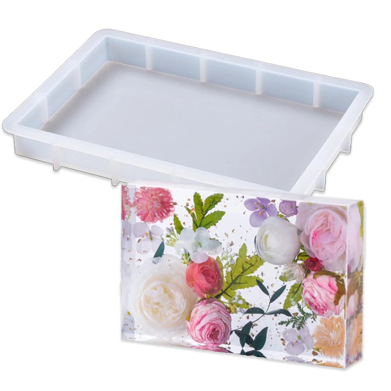 Master Maker Crafts -  Resin Silicone Mold - Rectangle Frame | Master Maker Crafts - Wholesale Craft Supplies - Fast Shipping from Ohio