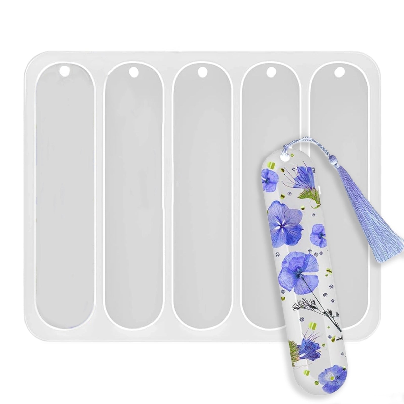 Master Maker Crafts -  Resin Silicone Mold - Bookmark Oval | Master Maker Crafts - Wholesale Craft Supplies - Fast Shipping from Ohio