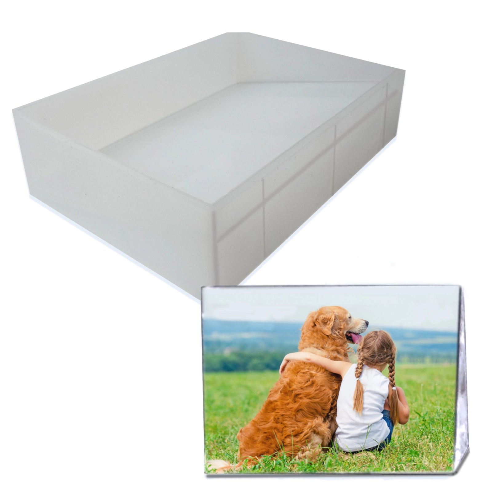Master Maker Crafts -  Resin Silicone Mold - Angled Picture Frame | Master Maker Crafts - Wholesale Craft Supplies - Fast Shipping from Ohio