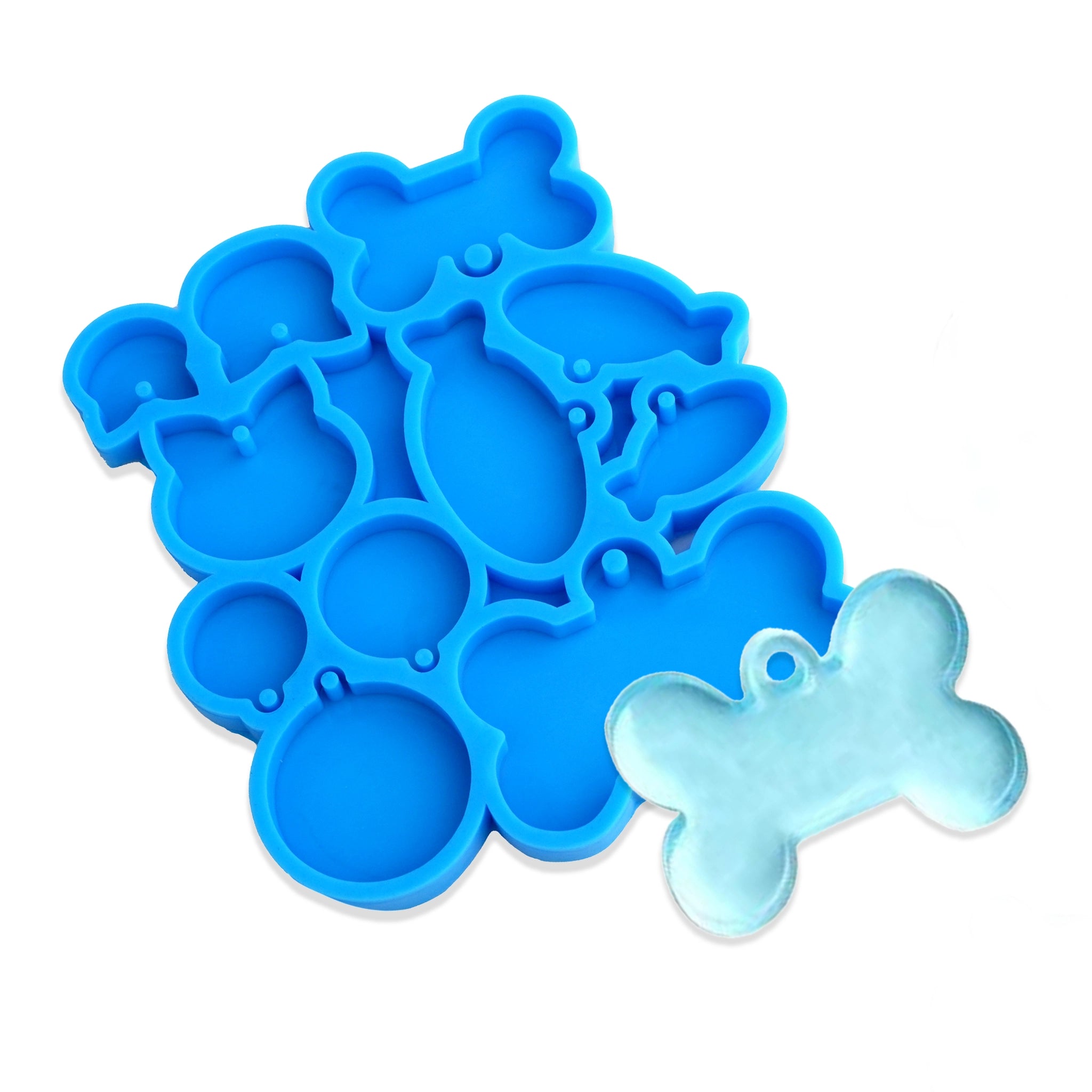 Master Maker Crafts -  Resin Silicone Mold - Assorted Pet Tags | Master Maker Crafts - Wholesale Craft Supplies - Fast Shipping from Ohio DIY Craft Warehouse