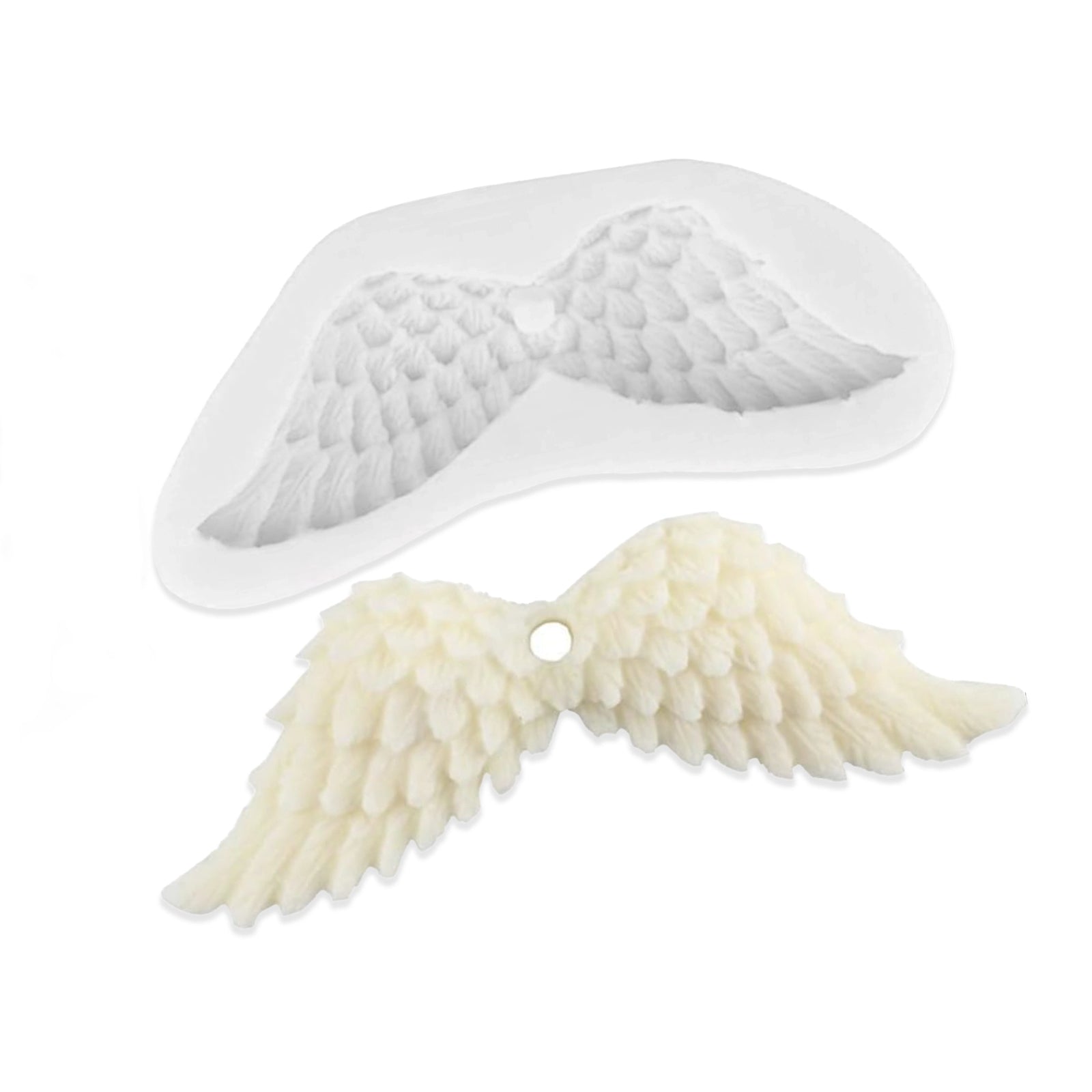 Master Maker Crafts -  Resin Silicone Mold - Angel Wings with Hole | Master Maker Crafts - Wholesale Craft Supplies - Fast Shipping from Ohio