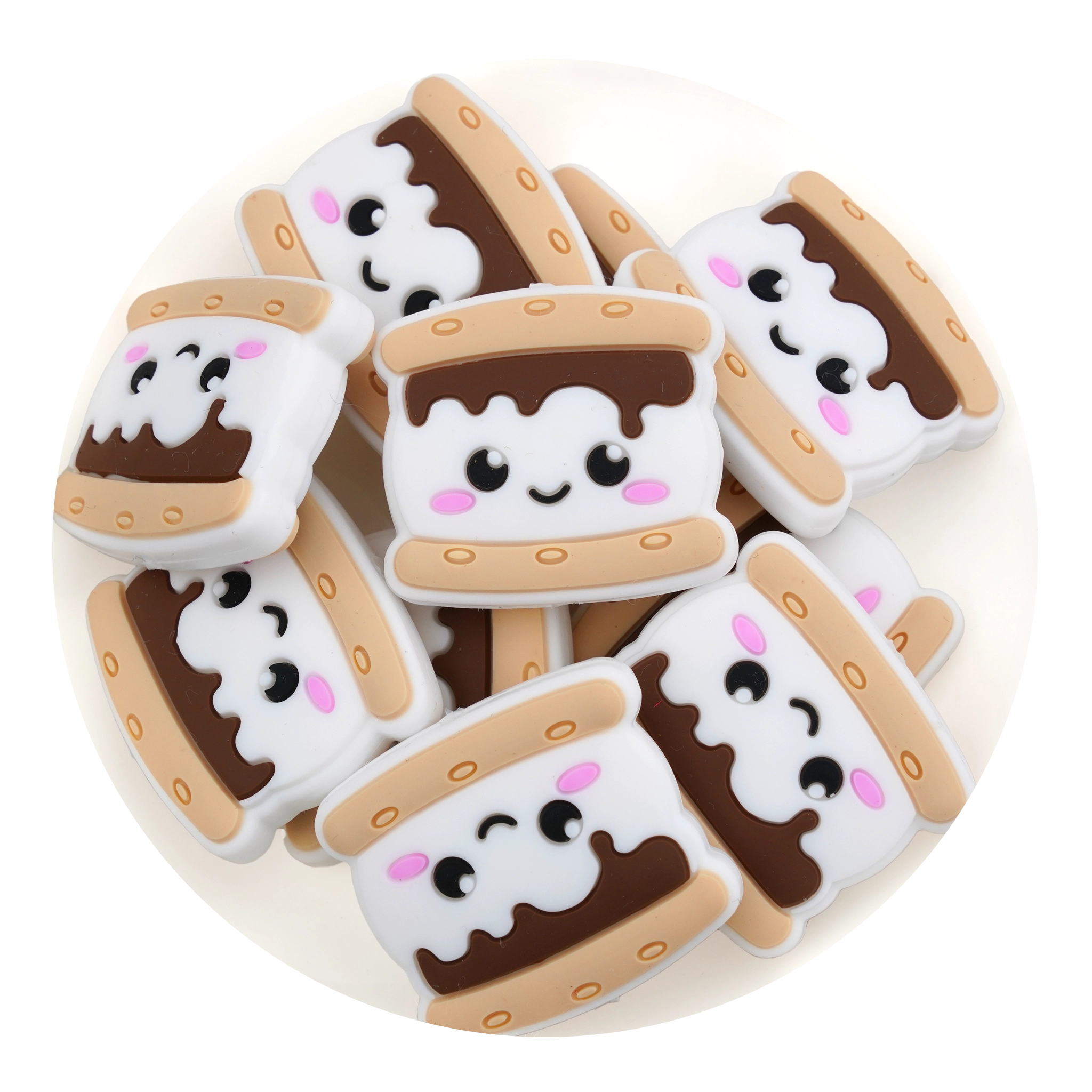 Coffee & Food Silicone Focal Beads | Master Maker Crafts - Wholesale Craft Supplies - Fast Shipping from Ohio DIY Craft Warehouse