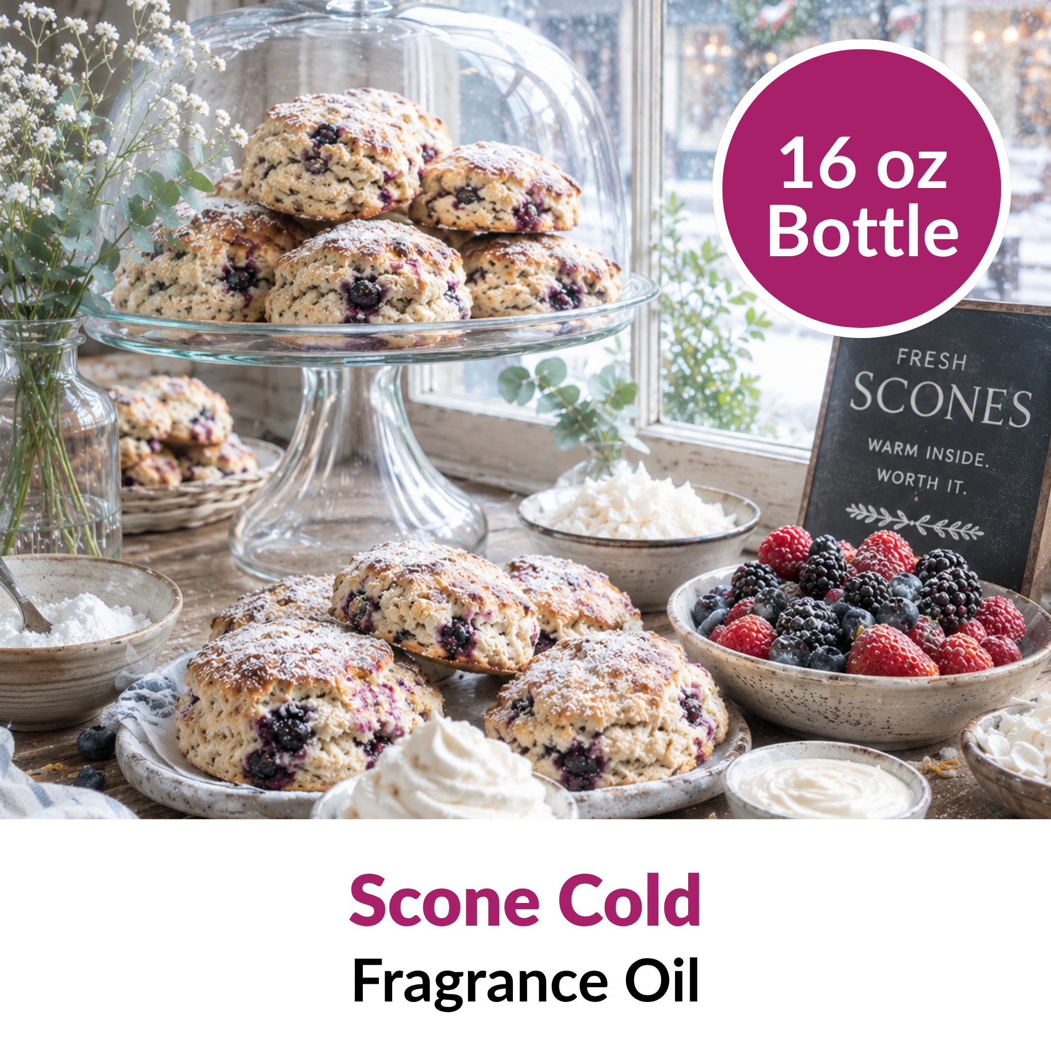 Scone Cold Fragrance Oil (16 oz)