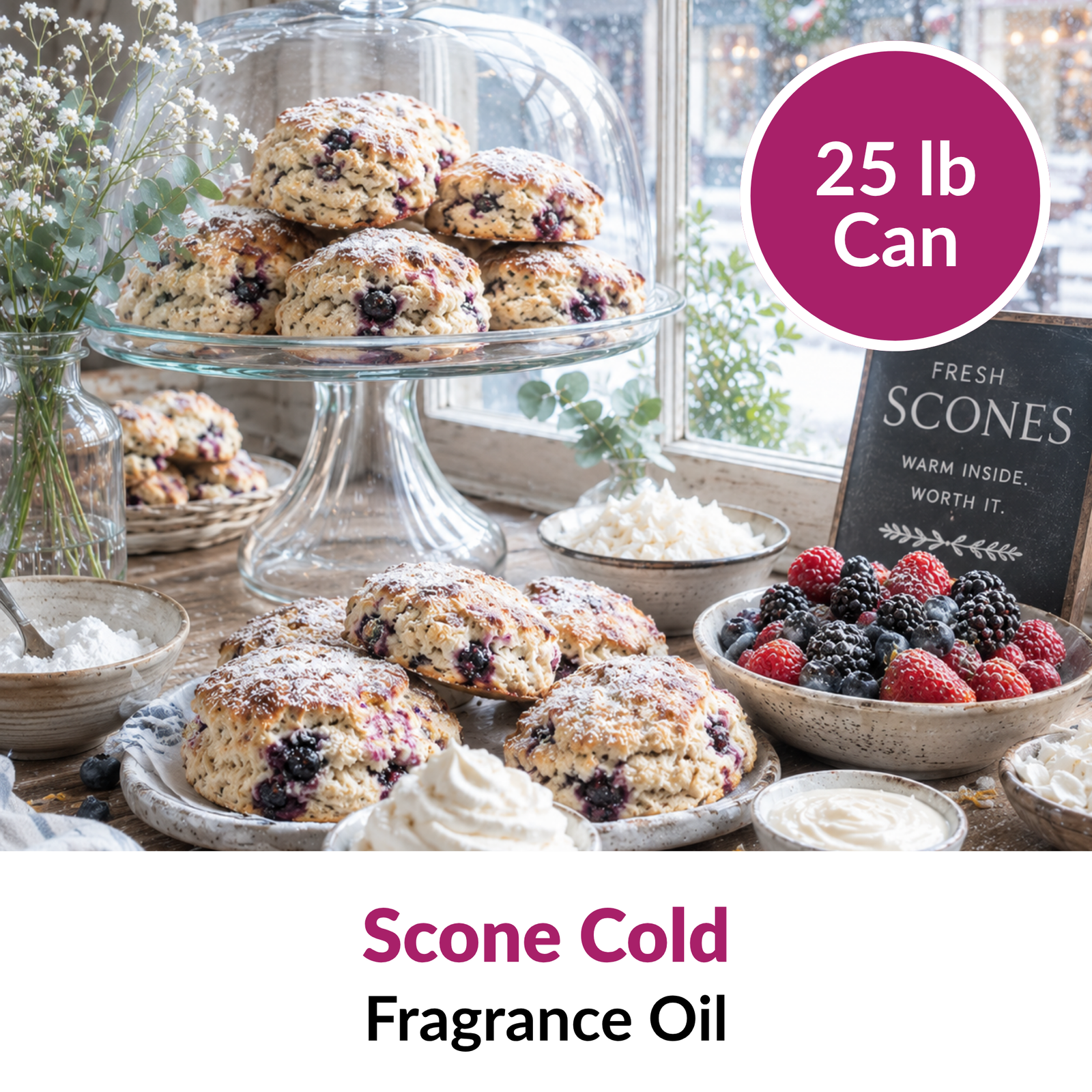 Scone Cold Fragrance Oil (16 oz)
