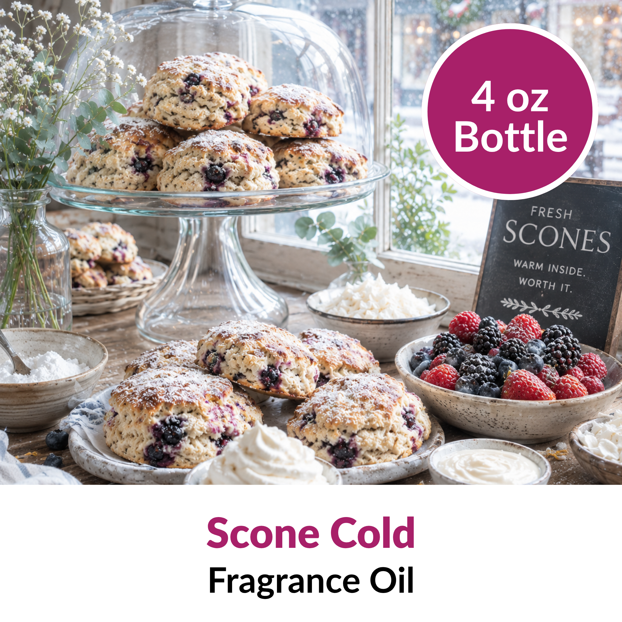 Scone Cold Fragrance Oil (4 oz)