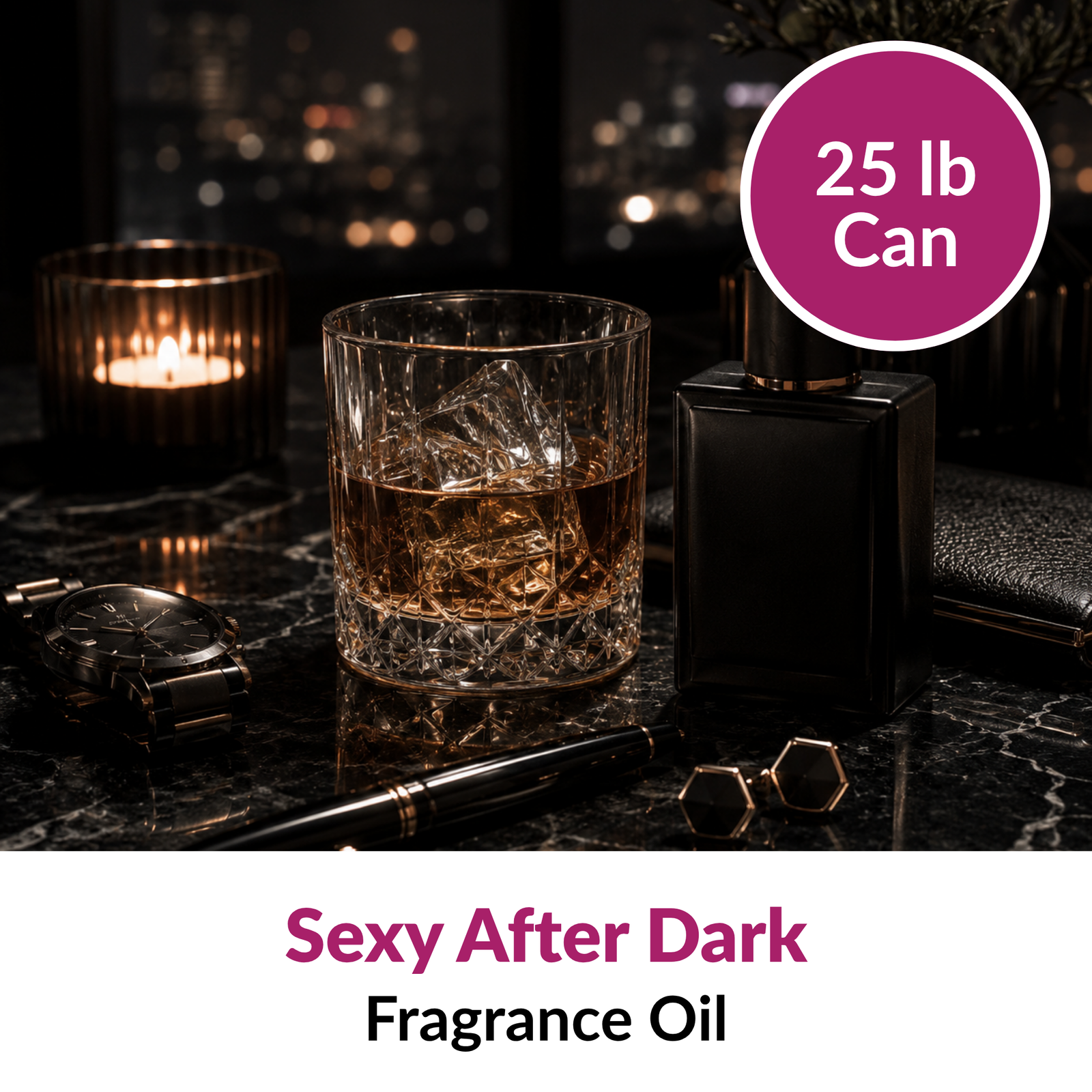Image of Sexy After Dark Fragrance Oil (25 lbs) sold at Master Maker Crafts. Wholesale prices and fast shipping.