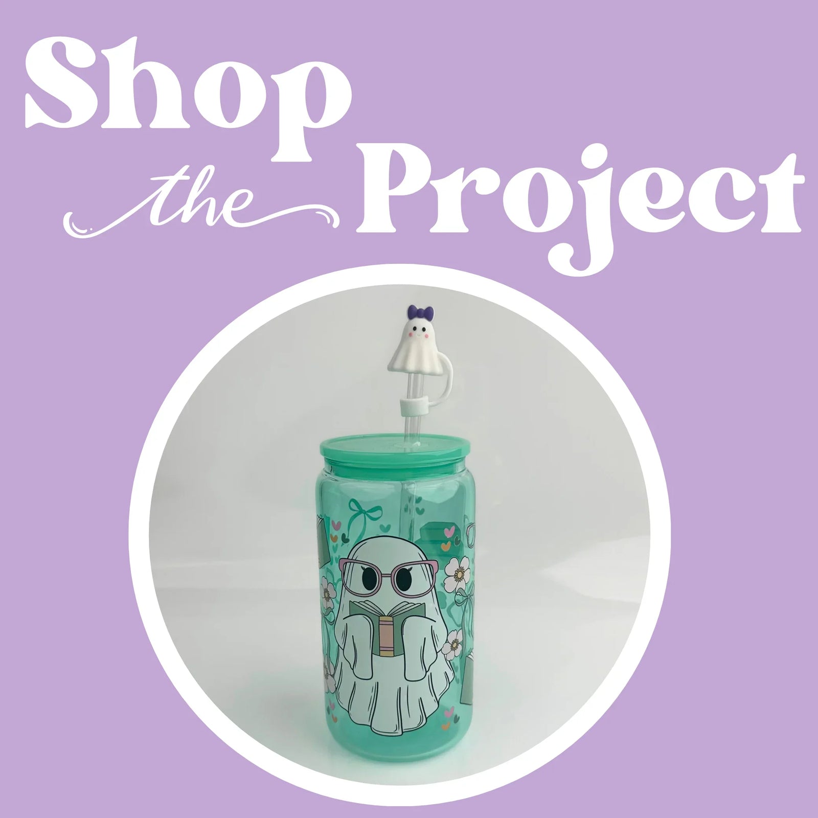 Image of Smarty Ghost Glass Can Kit (Makes 5) sold at Master Maker Crafts. Wholesale prices and fast shipping.