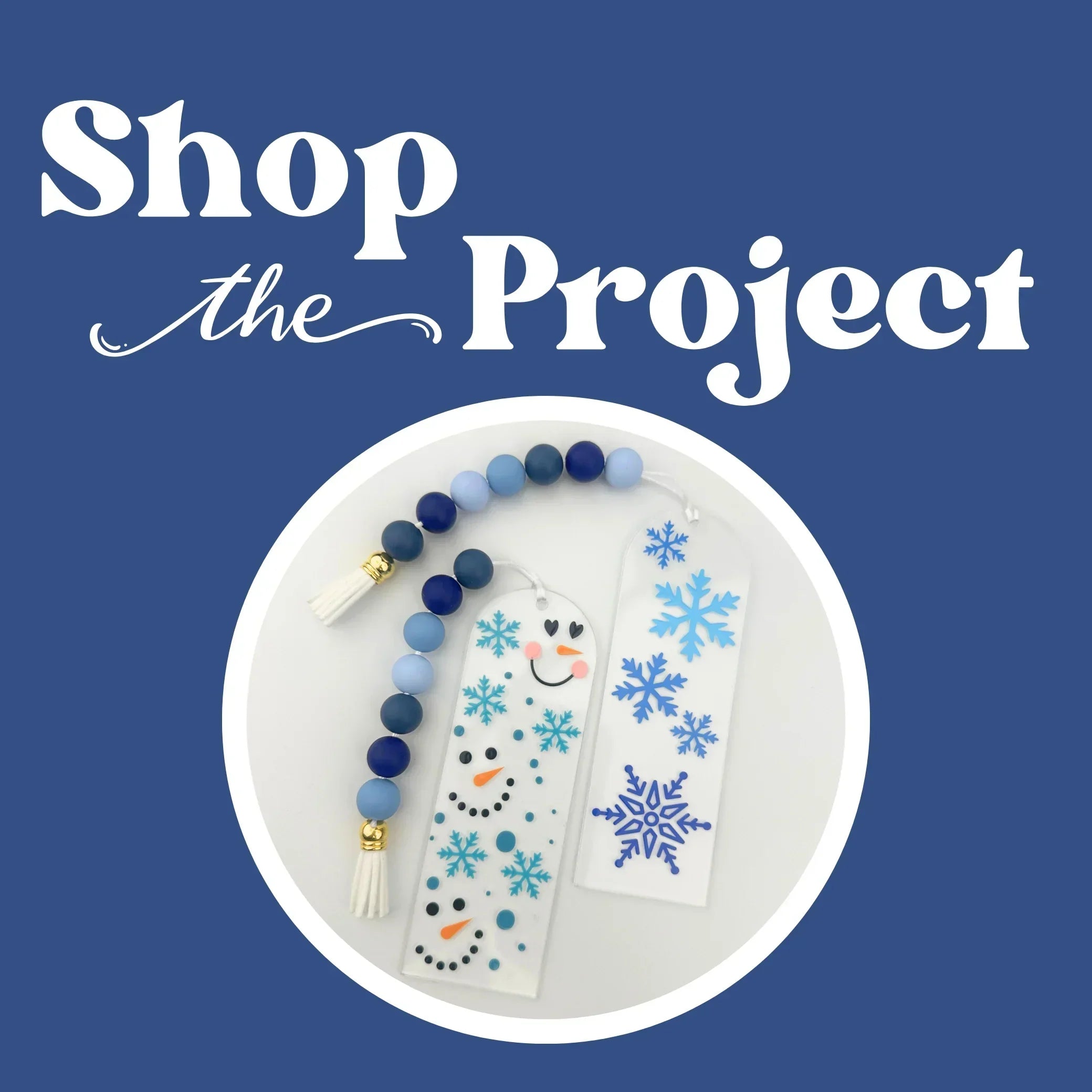Image of Winter UV DTF Bookmark Kit (Makes 5) sold at Master Maker Crafts. Wholesale prices and fast shipping.