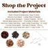 Image of Coffee Car Charm Kit (Makes 5) sold at Master Maker Crafts. Wholesale prices and fast shipping.