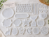 Silicone Molds Assorted Designs - 2091/LOT