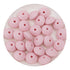 Silicone Bead Lentil Disc - Light Pink (5 Piece) - DIY Craft Warehouse DIY Craft Warehouse