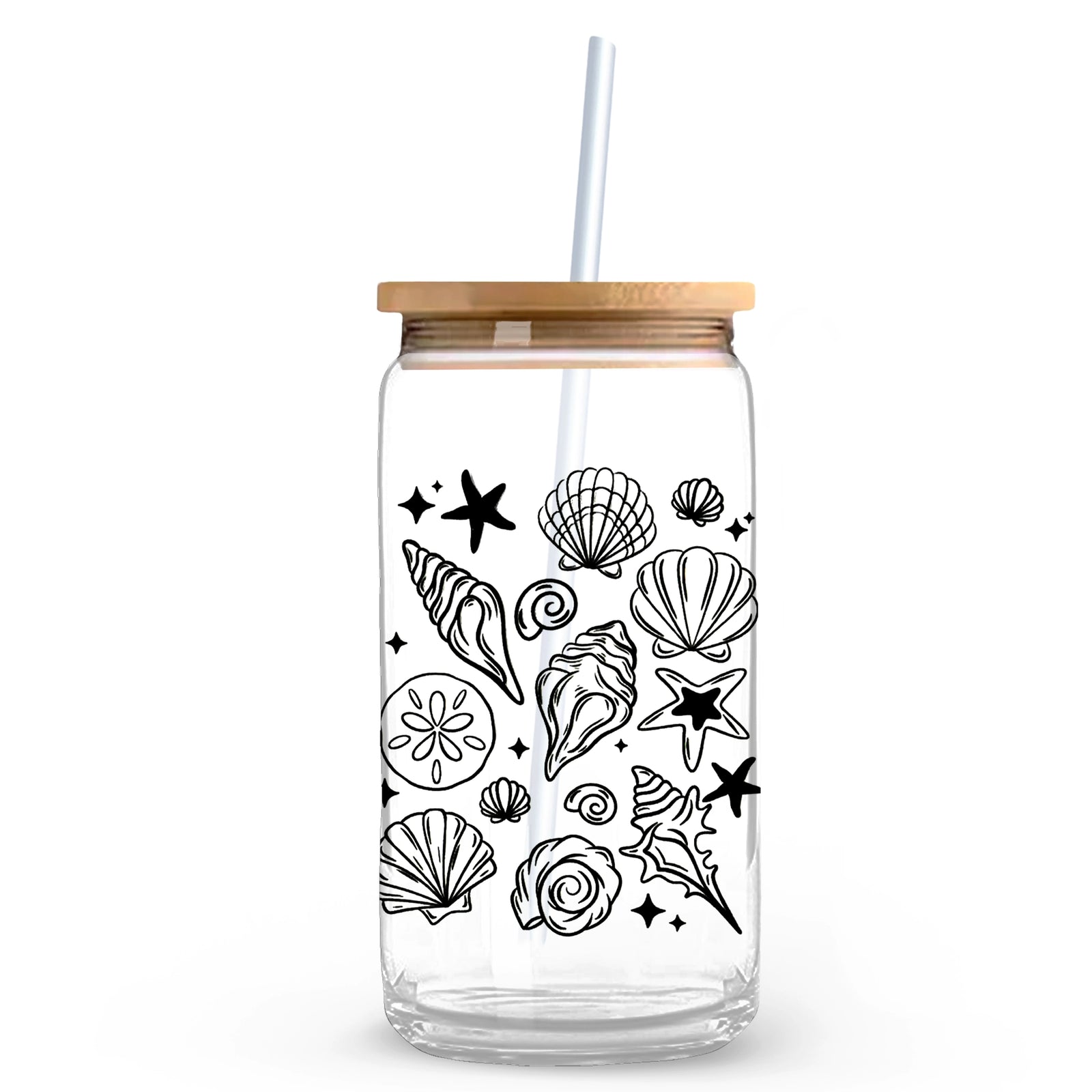 Sketched Sea Shells 2 Decals 3.5
