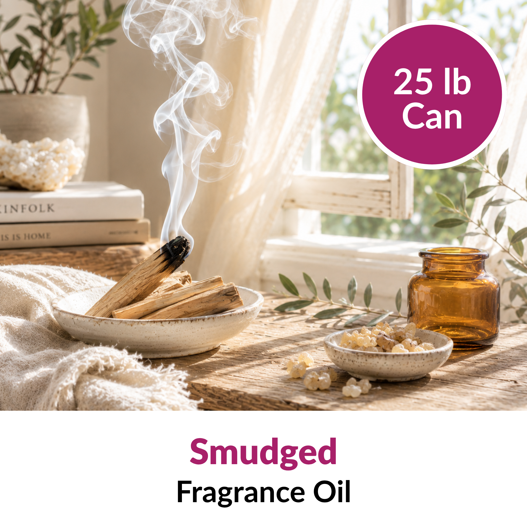 Smudged Fragrance Oil (4 oz)