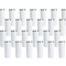 Master Maker Crafts -  20 oz Tall Skinny Tumbler - Snow White (25 Piece CASE) | Master Maker Crafts - Wholesale Craft Supplies - Fast Shipping from Ohio DIY Craft Warehouse