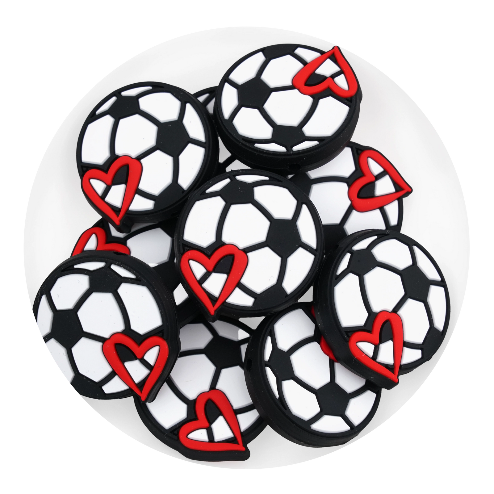 Sport Balls Silicone Focal Beads | Master Maker Crafts - Wholesale Craft Supplies - Fast Shipping from Ohio