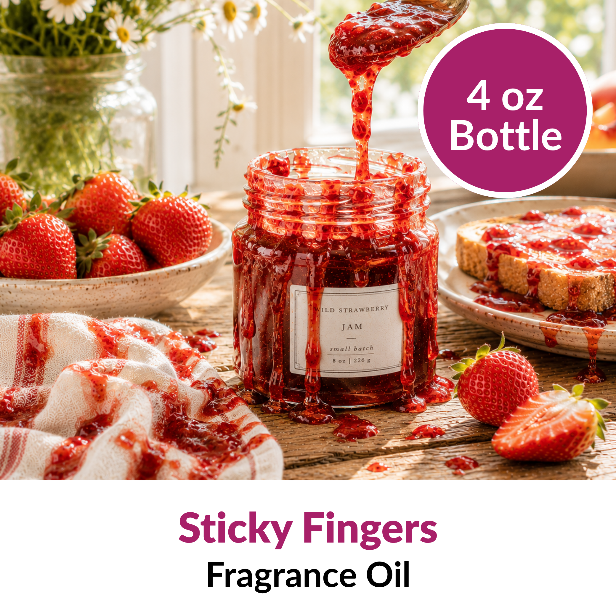 Sticky Fingers Fragrance Oil (4 oz)