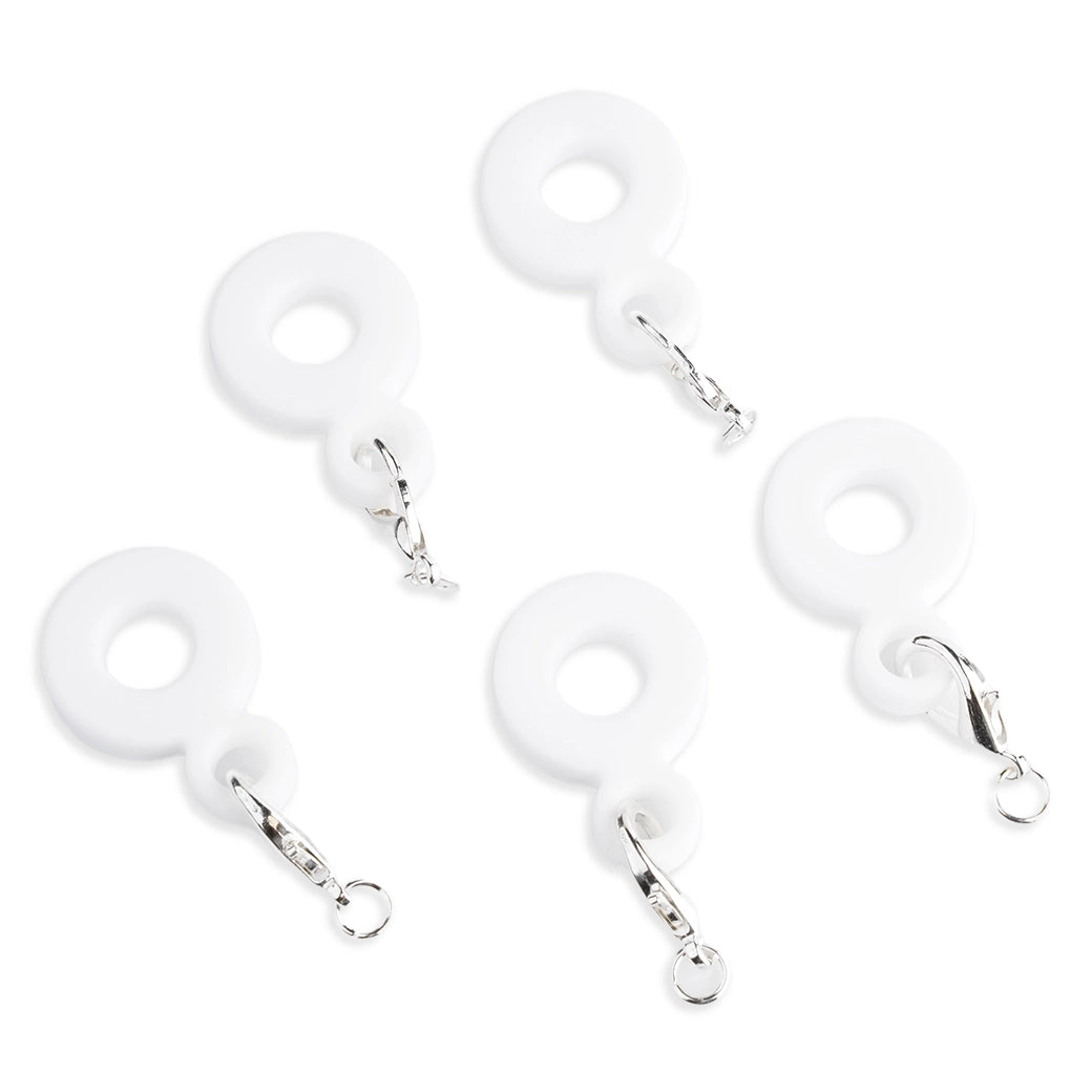 Master Maker Crafts -  Straw Charm Base - White (5 per Bag) | Master Maker Crafts - Wholesale Craft Supplies - Fast Shipping from Ohio