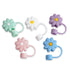 Master Maker Crafts -  Silicone Straw Topper - Assorted Pastel Daisies (5 Toppers) | Master Maker Crafts - Wholesale Craft Supplies - Fast Shipping from Ohio DIY Craft Warehouse