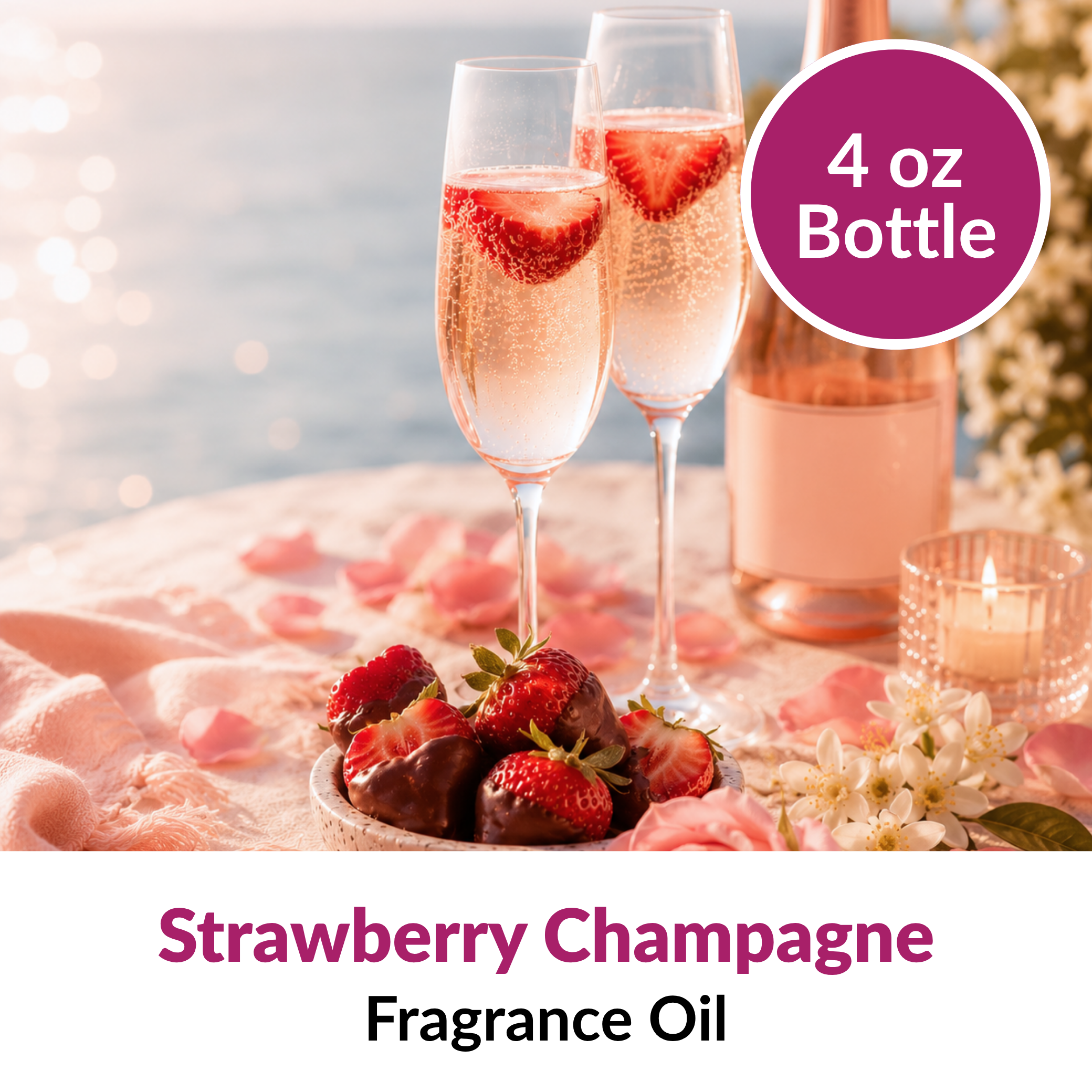 Strawberry Champagne Fragrance Oil (4 oz)