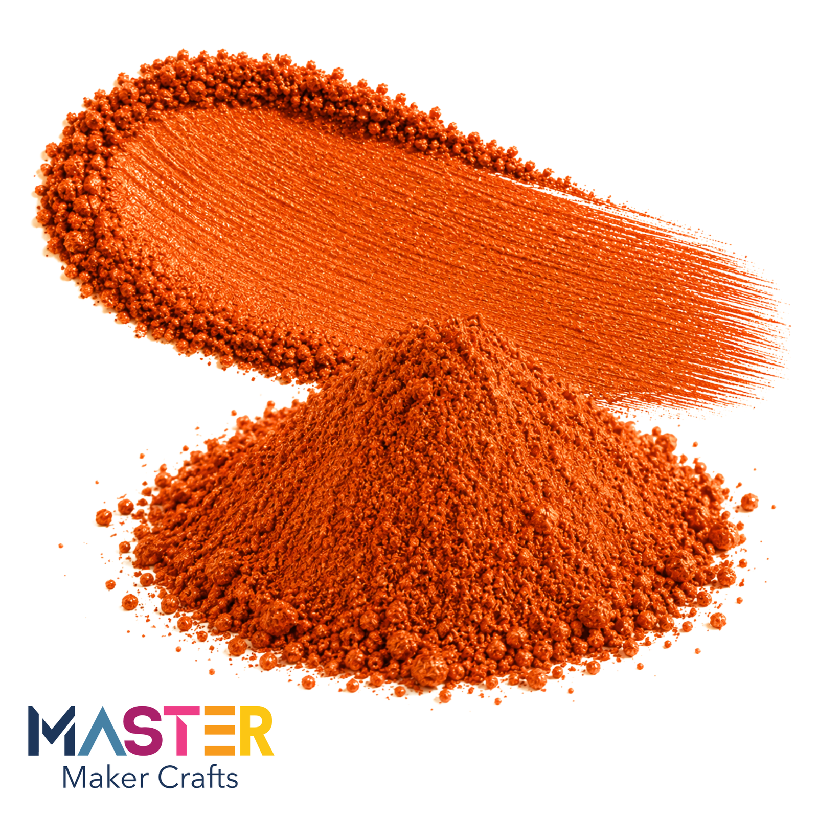 Sunset Orange Mica Powder (4 oz Bag)