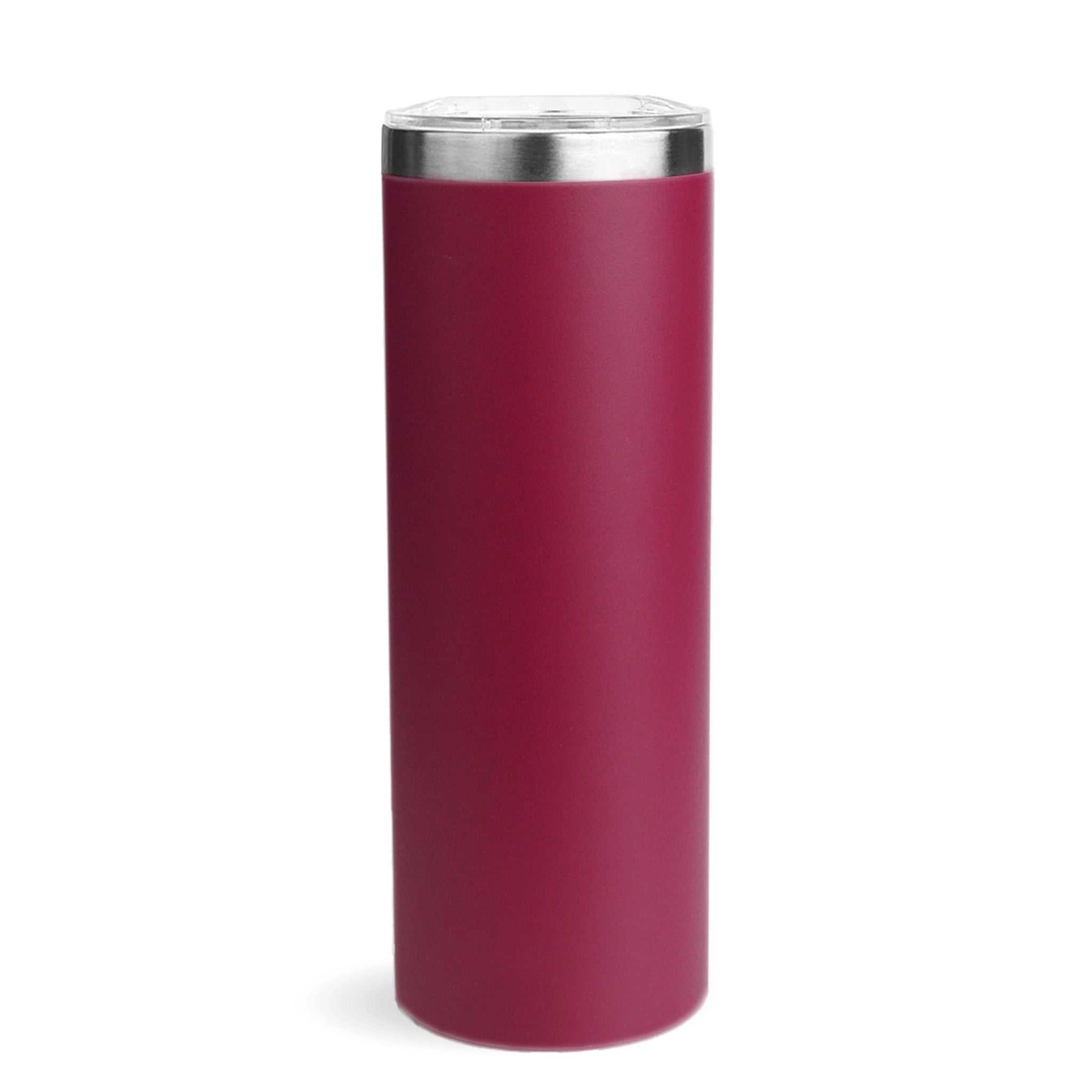 Master Maker Crafts -  20 oz Tall Skinny Tumbler - Maroon Red | Master Maker Crafts - Wholesale Craft Supplies - Fast Shipping from Ohio DIY Craft Warehouse