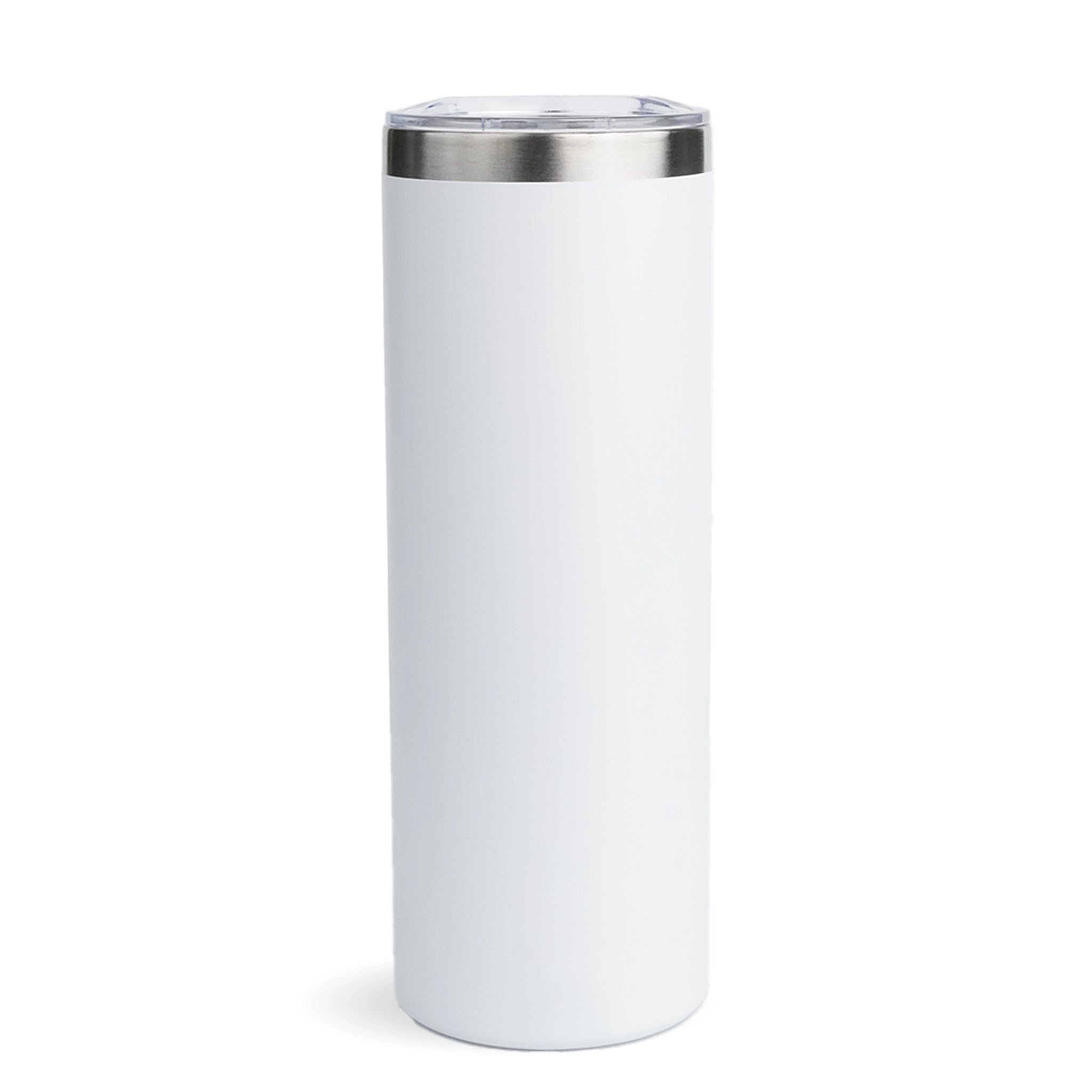 Master Maker Crafts -  20 oz Tall Skinny Tumbler - Snow White | Master Maker Crafts - Wholesale Craft Supplies - Fast Shipping from Ohio DIY Craft Warehouse