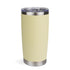 Butter yellow stainless steel tumbler, Master Maker Crafts wholesale craft supplies Ohio DIY Craft Warehouse