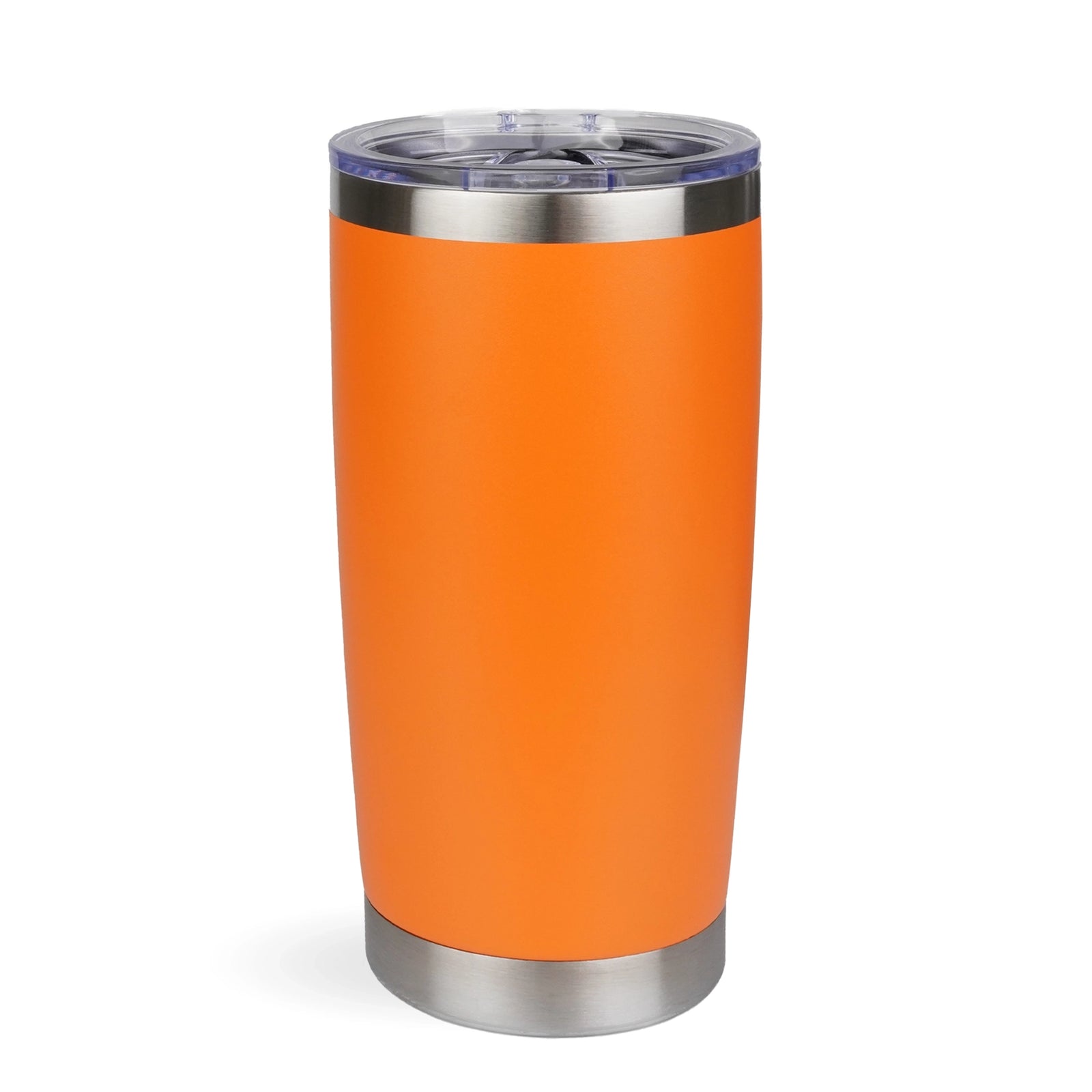 Orange stainless steel tumbler cup, Master Maker Crafts wholesale craft supplies Ohio