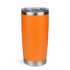 Orange stainless steel tumbler cup, Master Maker Crafts wholesale craft supplies Ohio DIY Craft Warehouse
