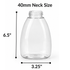 Tabletop Foamer Clear PET Bottle 8.5 oz - 40mm