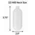 Tahoe HDPE Tottle Bottle 2 oz - 22/400 (10 per bag)