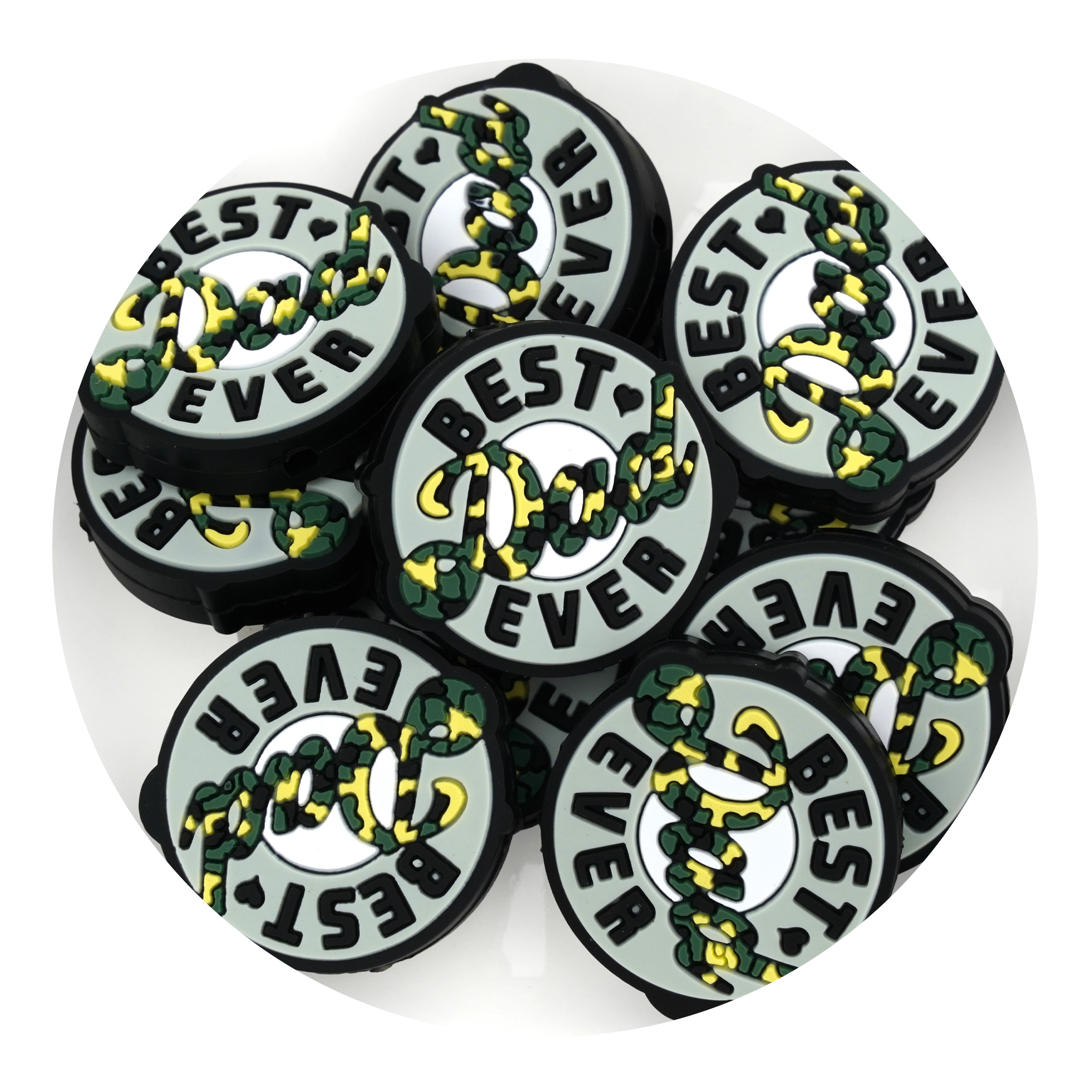 Dad Silicone Focal Beads | Master Maker Crafts - Wholesale Craft Supplies - Fast Shipping from Ohio DIY Craft Warehouse