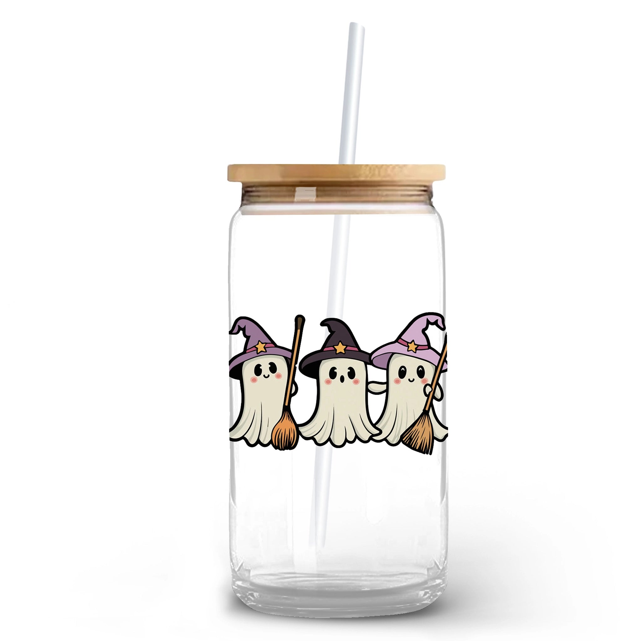 Master Maker Crafts -  UV DTF Decal - Three Little Ghosts 2 Decals 3.5" (Cup NOT Inclued) | Master Maker Crafts - Wholesale Craft Supplies - Fast Shipping from Ohio DIY Craft Warehouse