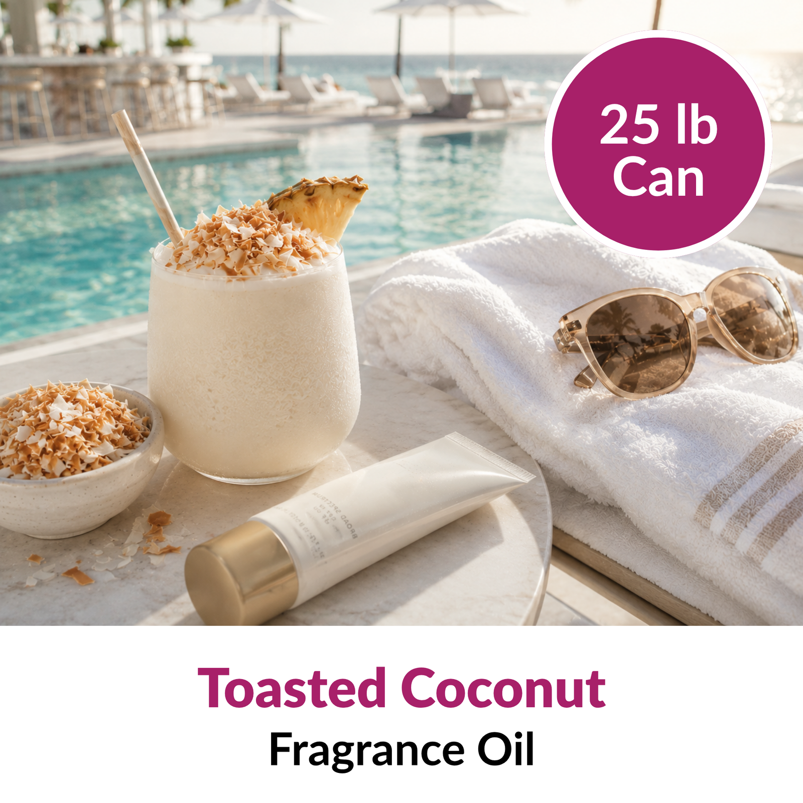 Toasted Coconut Fragrance Oil (16 oz)